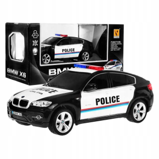 POLICAJNÉ AUTO, diaľkovo ovládané POLÍCIA pre deti BMW 1:24